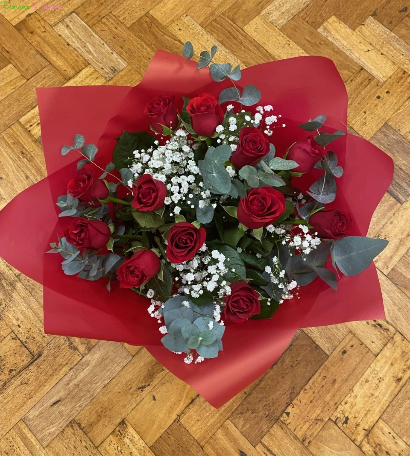 Dozen Standard Red Roses