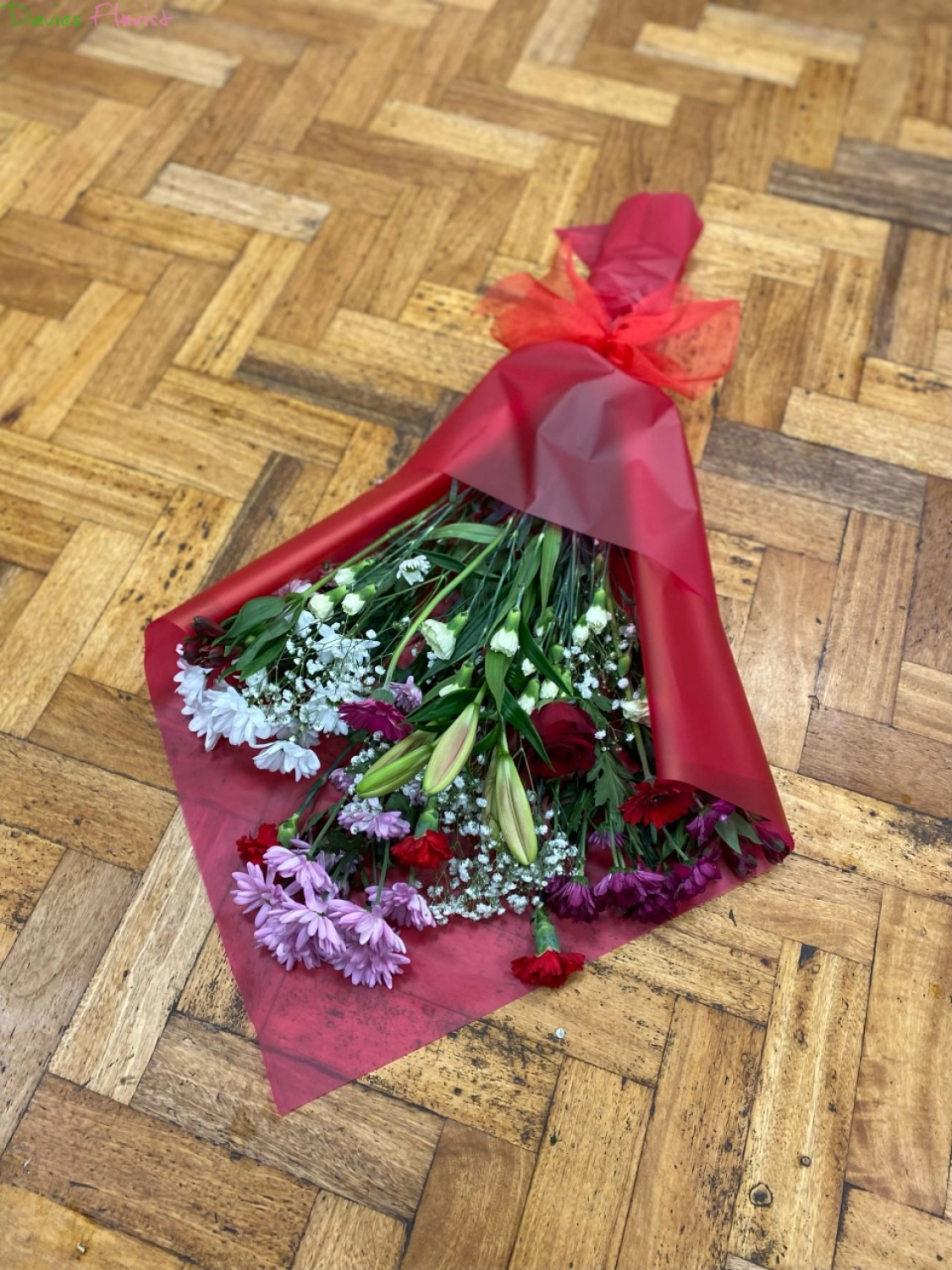 Mixed Bouquet with red rose