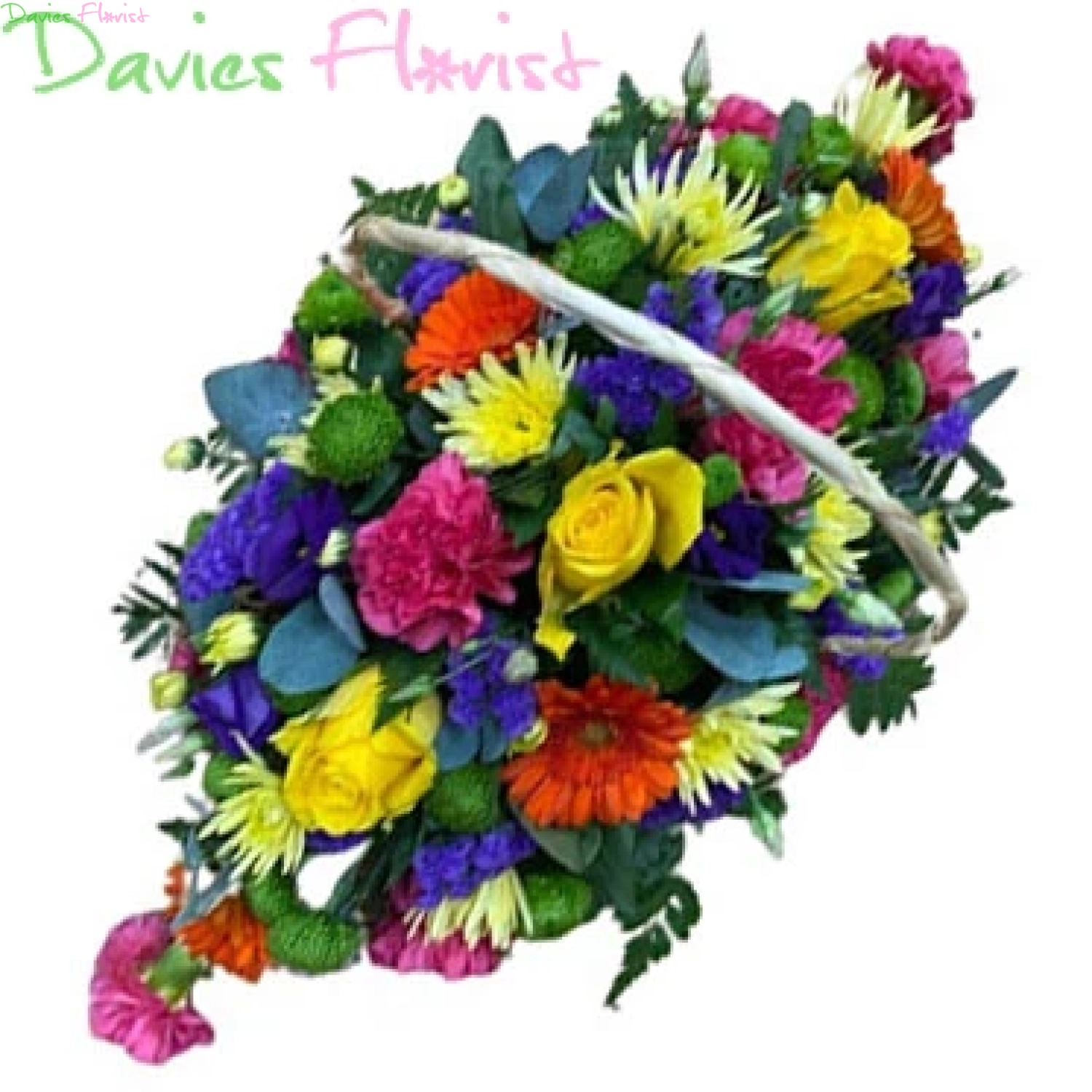 FLORIST CHOICE cremation basket