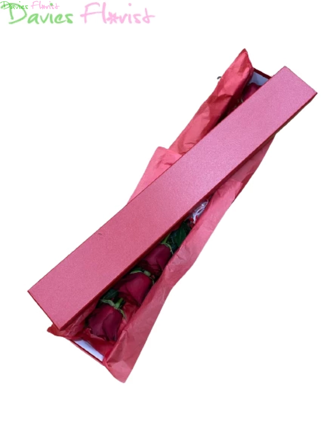 6 Red Rose Box