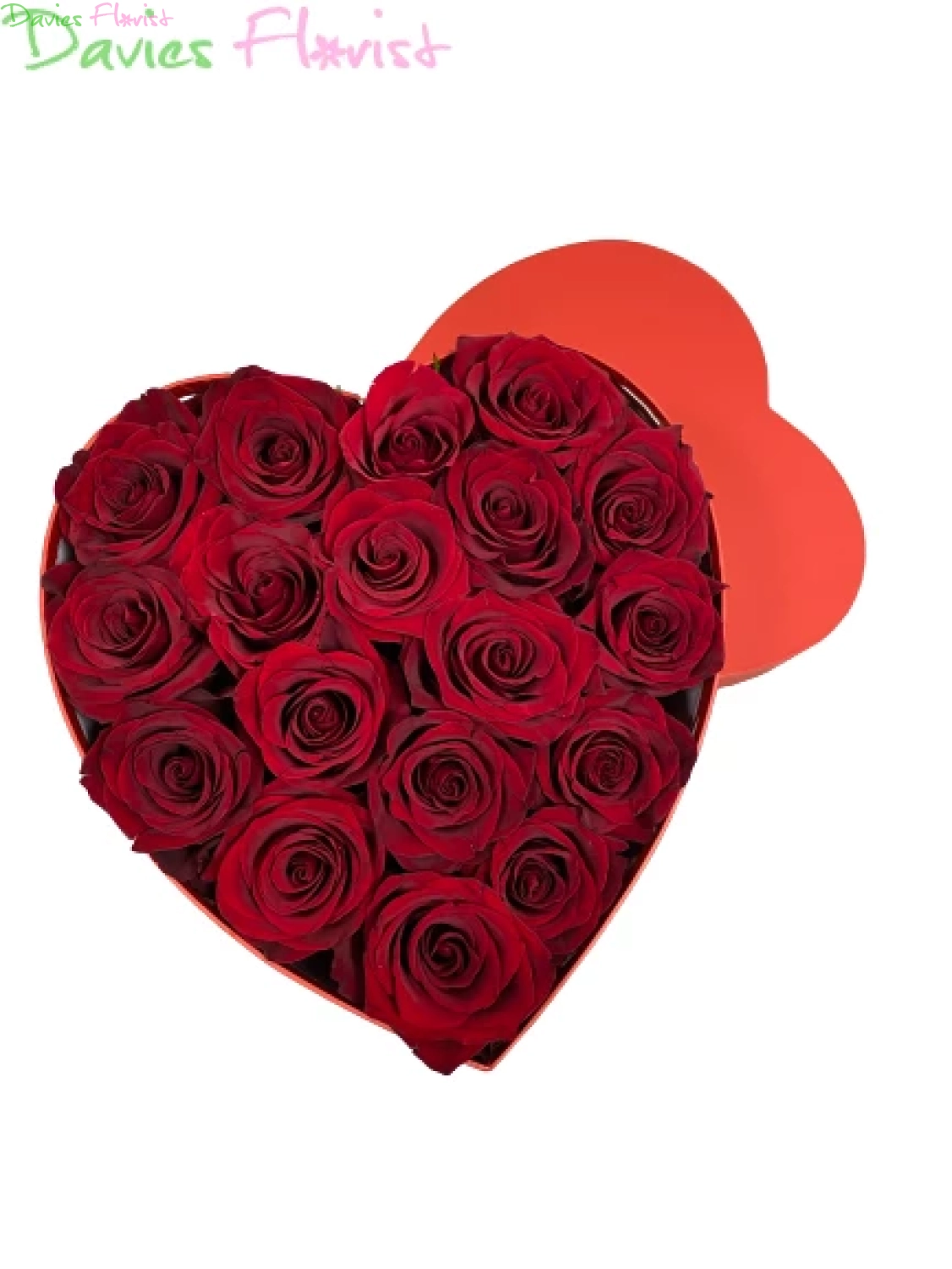 Best Red Rose Large Heart Box