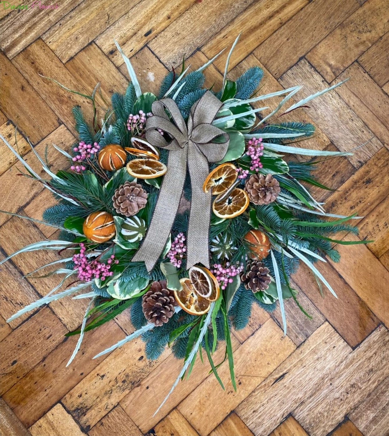 Festive Foliage Wreath