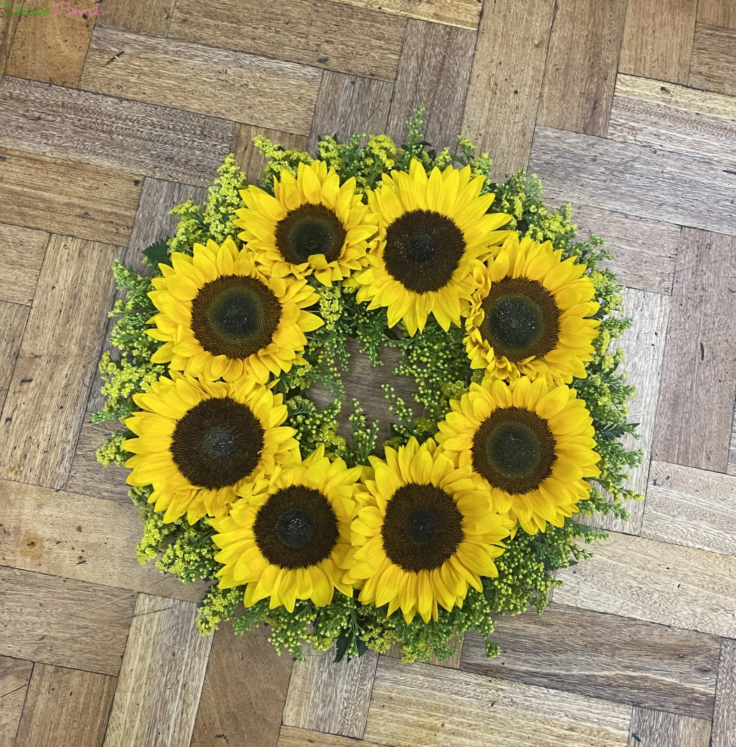 Sun Flower Wreath