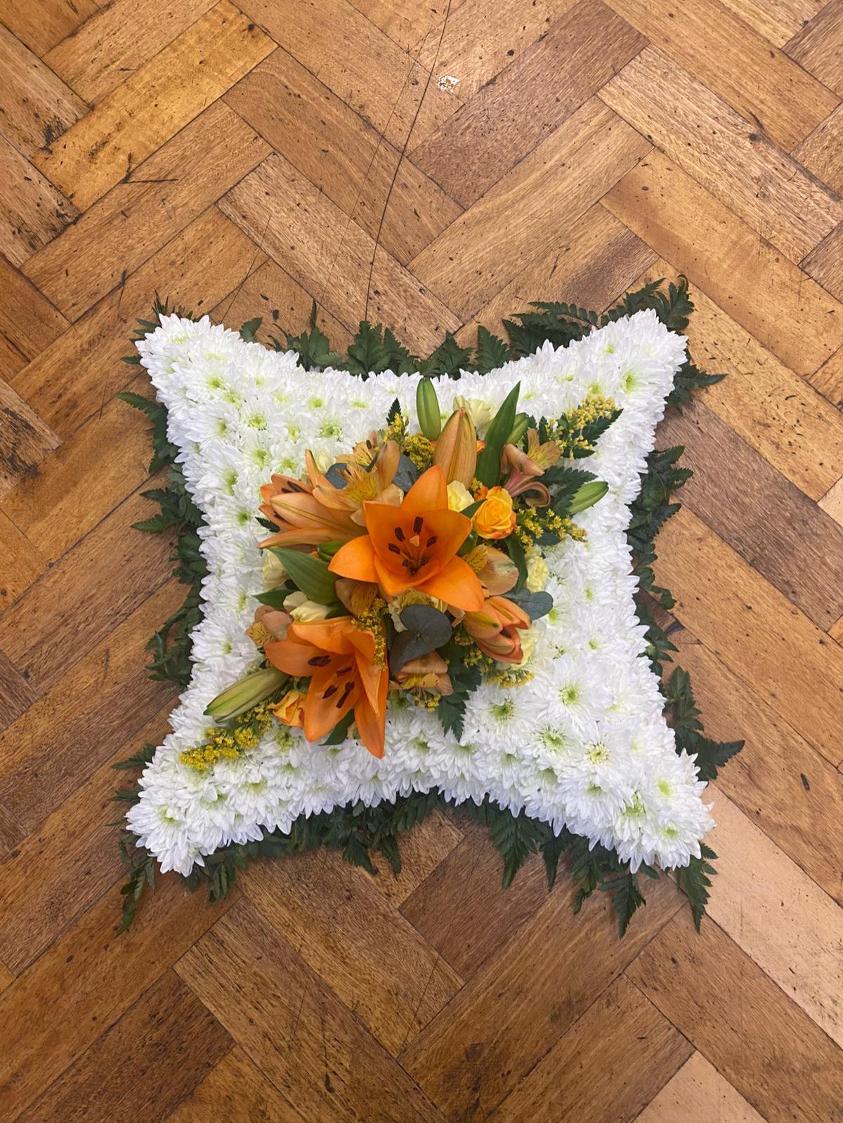 Foliage Edged Cushion