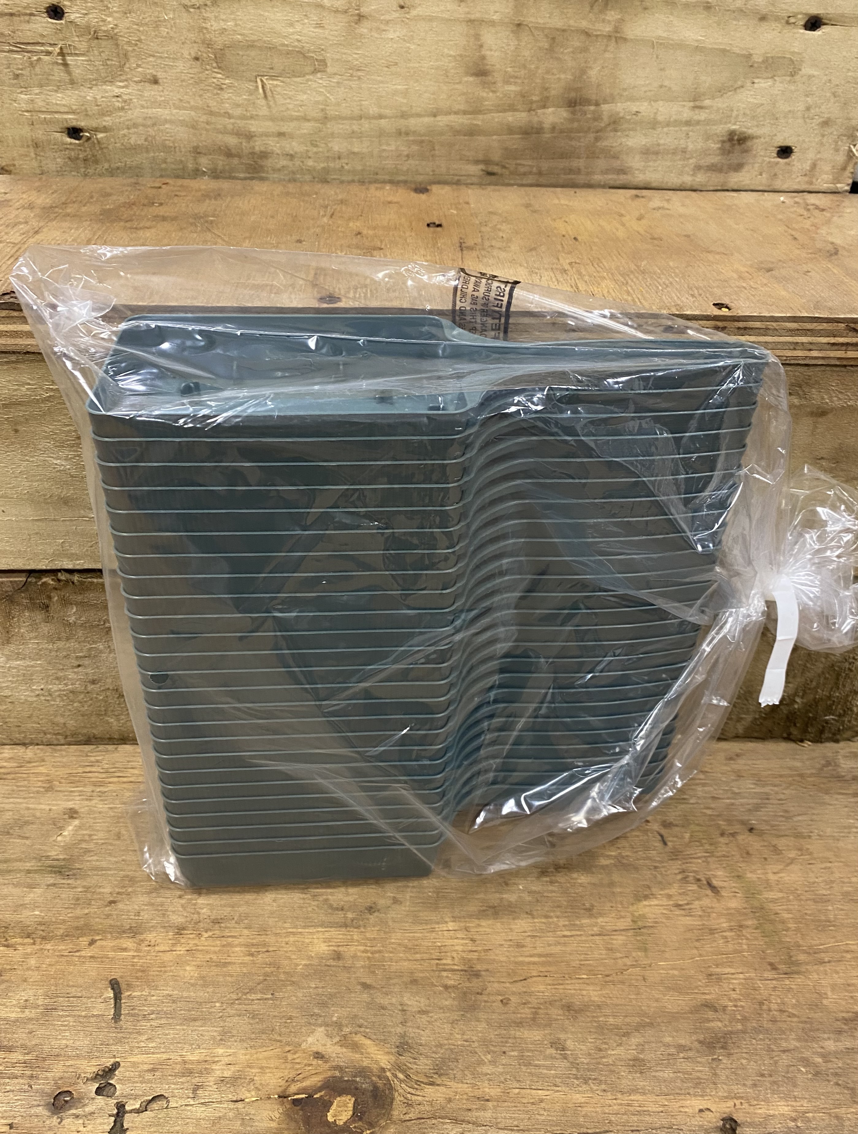 Floral trays with handle
