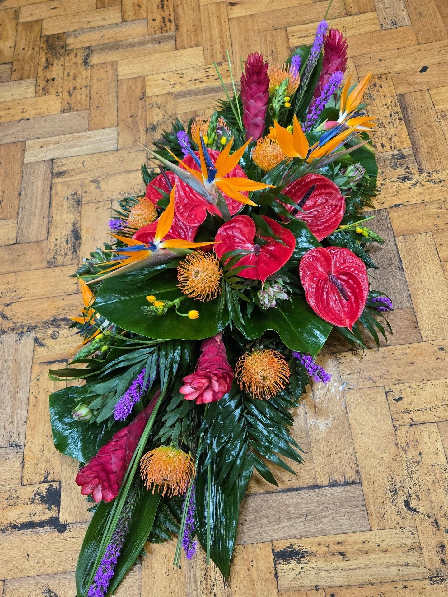 Tropical Flower Spray