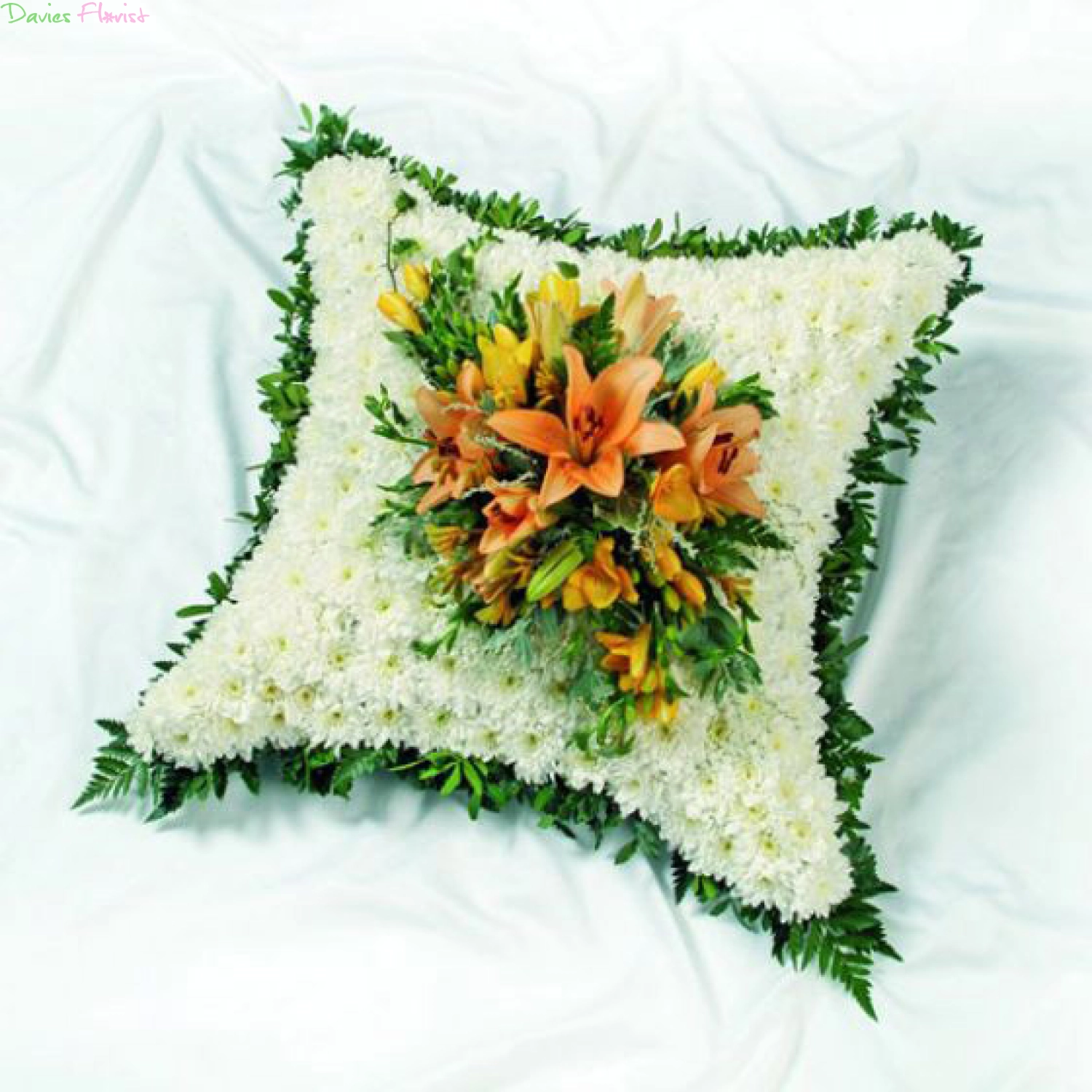 Foliage Edged Cushion